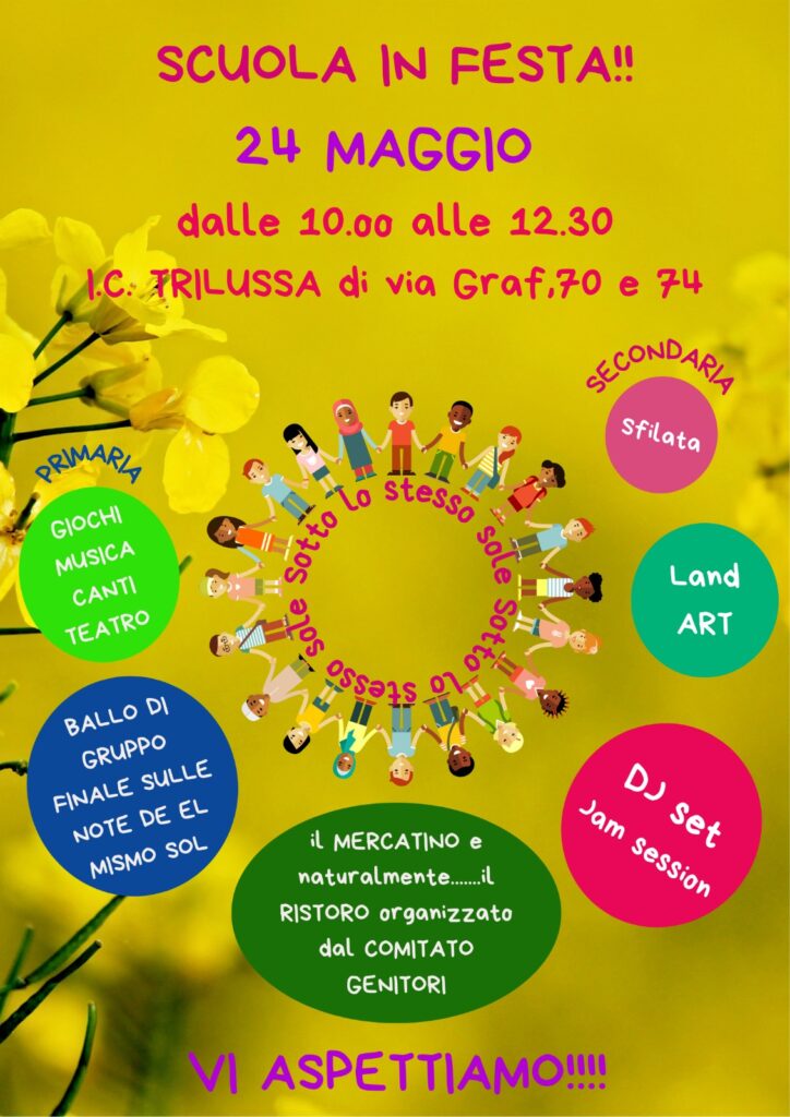 Scuola in festa 24 maggio